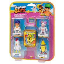 STAMBLE GUYS Pack Of 5 Units Figure