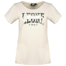 LEONE APPAREL Big Logo Basic Short Sleeve T-Shirt