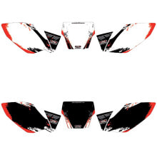 WHY STICKERS Honda CRF450R 2007 graphic kit panel number holder