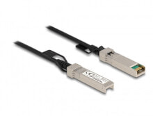Delock 84210 - 3 m - SFP+ - SFP+ - Male/Male - Black - Silver - 10 Gbit/s