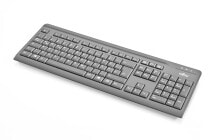 Клавиатуры Fujitsu KB410 клавиатура USB QWERTZ Чешский, Словацкий Черный S26381-K511-L404