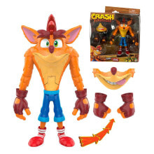 Educational play sets and action figures for children CRASH BANDICOOT