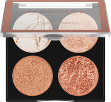 Bronzer- und Highlighter-Palette - Makeup Revolution Cheek Kit