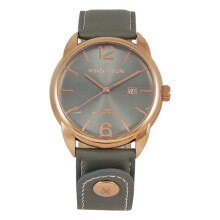 Мужские наручные часы с ремешком мужские наручные часы с зеленым кожаным ремешком Devota & Lomba DL009M-03GRGREY ( 42 mm)