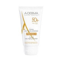 Средства для загара и защиты от солнца a-DERMA Protect Cream Very High Protection SPF50+ 40ml