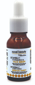 Gesichtsserum mit Vitamin C und Granatapfelöl - Fergio Bellaro Novel Beauty Vitamin C & Pomegranate Oil Face Serum