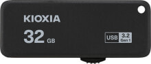 USB  флеш-накопители kioxia TransMemory U365 USB флеш накопитель 32 GB USB тип-A 3.2 Gen 1 (3.1 Gen 1) Черный LU365K032GG4