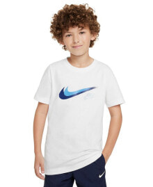 Nike sportswear Big Boys Cotton Logo Graphic T-Shirt