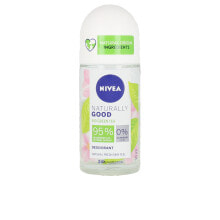 Дезодоранты Nivea Naturally Good Green Tea Roll-On Deodorant Шариковый дезодорант с зеленым чаем 50 мл
