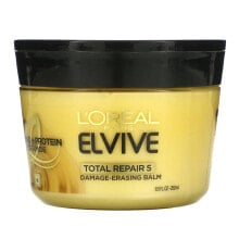 Маски и сыворотки для волос L'Oreal, Elvive, Total Repair 5, восстанавливающий бальзам, 250 мл (8,5 жидк. унции)