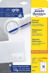 Бумага для печати avery Zweckform 6171 наклейка для принтеров Белый Самоклеящаяся принтерная этикетка