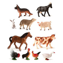 MINILAND Animal Figures Farm 11 Units