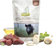 Isegrim Isegrim Adult Wild Boar Monoprotein - monoproteinowa mokra karma dla dorosłych psów, czysty dzik z pasternakiem i olejem lnianym, saszetka 410g