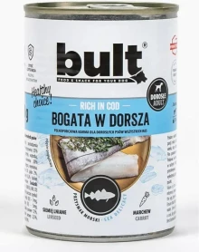 Wet food Bult Rich in cod Cod 400 g