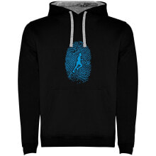 KRUSKIS Runner Fingerprint Two-Colour Hoodie