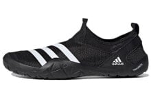 adidas Terrex Trail Cross Jawpaw Slip-on Heat.Rdy 减震防滑 低帮 跑步鞋 男女同款 黑色 / Adidas Terrex Trail GY6121