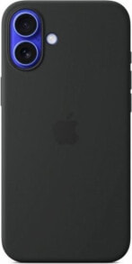 Apple iPhone 16 Plus Silicone Case with MagSafe - Black