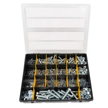 JBM Assortment case of screws nuts and washers 828 pieces