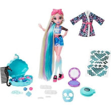 Купить куклы и пупсы для девочек Mattel: MATTEL Monster High Spa Day Lagoona Blue Hky69 doll