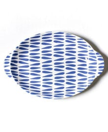 Drop Large Handled Oval Platter