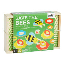 PETIT COLLAGE Save The Bees Wooden Game