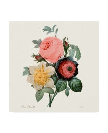 Trademark Global pierre Redoute Blushing Bouquet II Canvas Art - 15