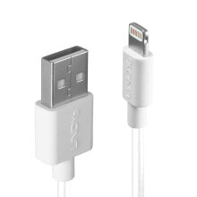 Кабели и разъемы для аудио- и видеотехники Lindy 31326 USB кабель 1 m 2.0 USB A Белый