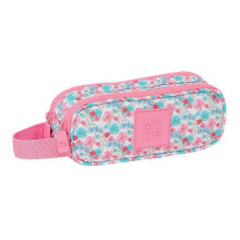 SAFTA Moos Flores Double pencil case