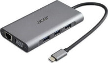 Купить компьютерные разъемы и переходники Acer: Stacja/replikator Acer 12w1 (HP.DSCAB.009)