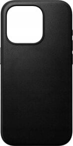 Nomad NOMAD Case Leather Modern Black | iPhone 15 Pro