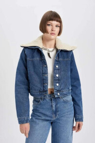 Женские джинсовые куртки