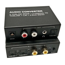 EUROCONNEX 0325 Coaxial-ToSlink Digital Audio Converter 2x2