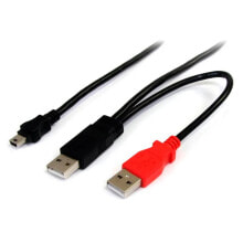 STARTECH USB Y for External Hard Drive cable 1.8m