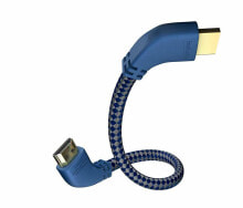 Компьютерные разъемы и переходники Inakustik 0042503 HDMI кабель 3 m HDMI Тип A (Стандарт) Синий, Серебристый