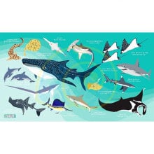 Полотенца  oCEANARIUM Sharks &amp; Rays L Towel
