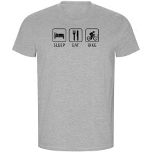 KRUSKIS Sleep Eat And Bike ECO Short Sleeve T-Shirt