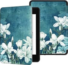 Pokrowiec Strado Etui graficzne Smart Case do Kindle Paperwhite 1/ 2/ 3 (Orchid)