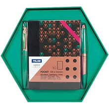 Stationery Set Milan Edition Cooper 3 Pieces Green