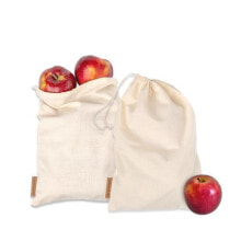 Шоппер Сумка шоппер кремовая Linen bags for fruits and vegetables 2 pcs GoodWays