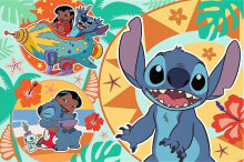 Trefl Puzzle 24el Maxi Wesoły dzień Lilo i Stitch. Lilo & Stitch 14365 Trefl