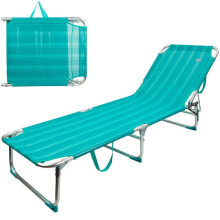 AKTIVE Textilano 188x58x30 cm Folding Sun Loungers