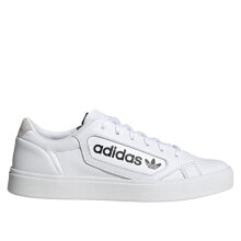 Женские кроссовки Женские кроссовки спортивные кожаные белые с логотипом adidas