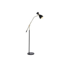 Floor Lamp DKD Home Decor 109 x 30 x 168 cm Black Golden Metal 220 V 50 W