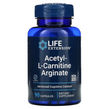 Аминокислоты Life Extension, Acetyl-L-Carnitine Arginate, 90 Capsules