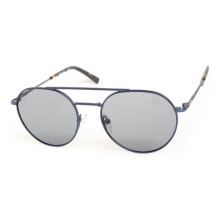 Мужские солнцезащитные очки Мужские очки солнцезащитные серые авиаторы Timberland TB9123-5291D Синий (52 mm) ( 52 mm)
