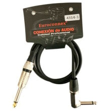 EUROCONNEX /M Mono Jack Cable jack 3.5 cable 4314-1 M 1 m 6.35 mm