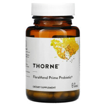 Пребиотики и пробиотики thorne, FloraMend Prime Probiotic, 30 капсул