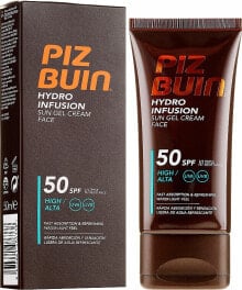 Sonnenschutzendes und wasserfestes Cremegel für das Gesicht SPF 50 - Piz Buin Hydro Infusion SPF 50