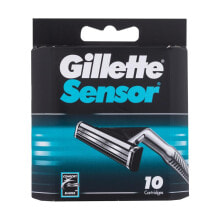 Купить мужские бритвы и лезвия Gillette: Gillette Sensor 10 St. ersatzklinge für Herren