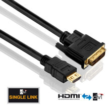 PureLink HDMI-DVI-D M-M 10m Черный PI3000-100